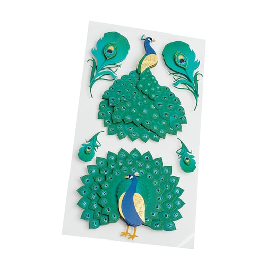 Peacock Stickers by Recollections&#x2122;